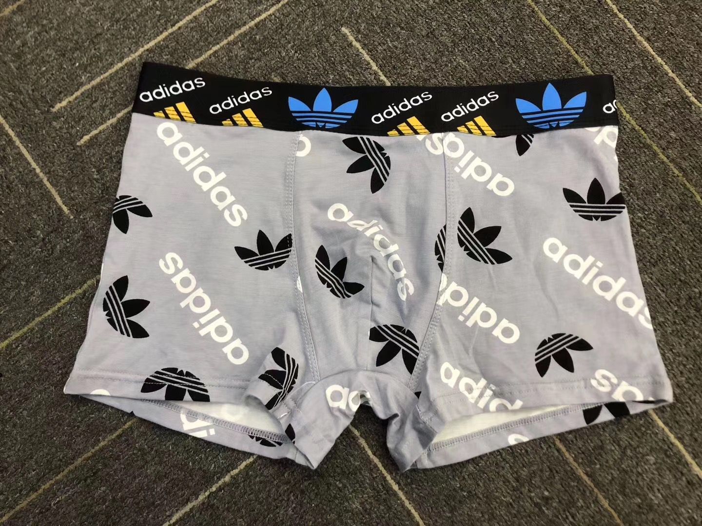 Adidas Original Men's Underwear Boxers 1 Box 4pcs Briefs Trunks quick-drying tech 4 Colors