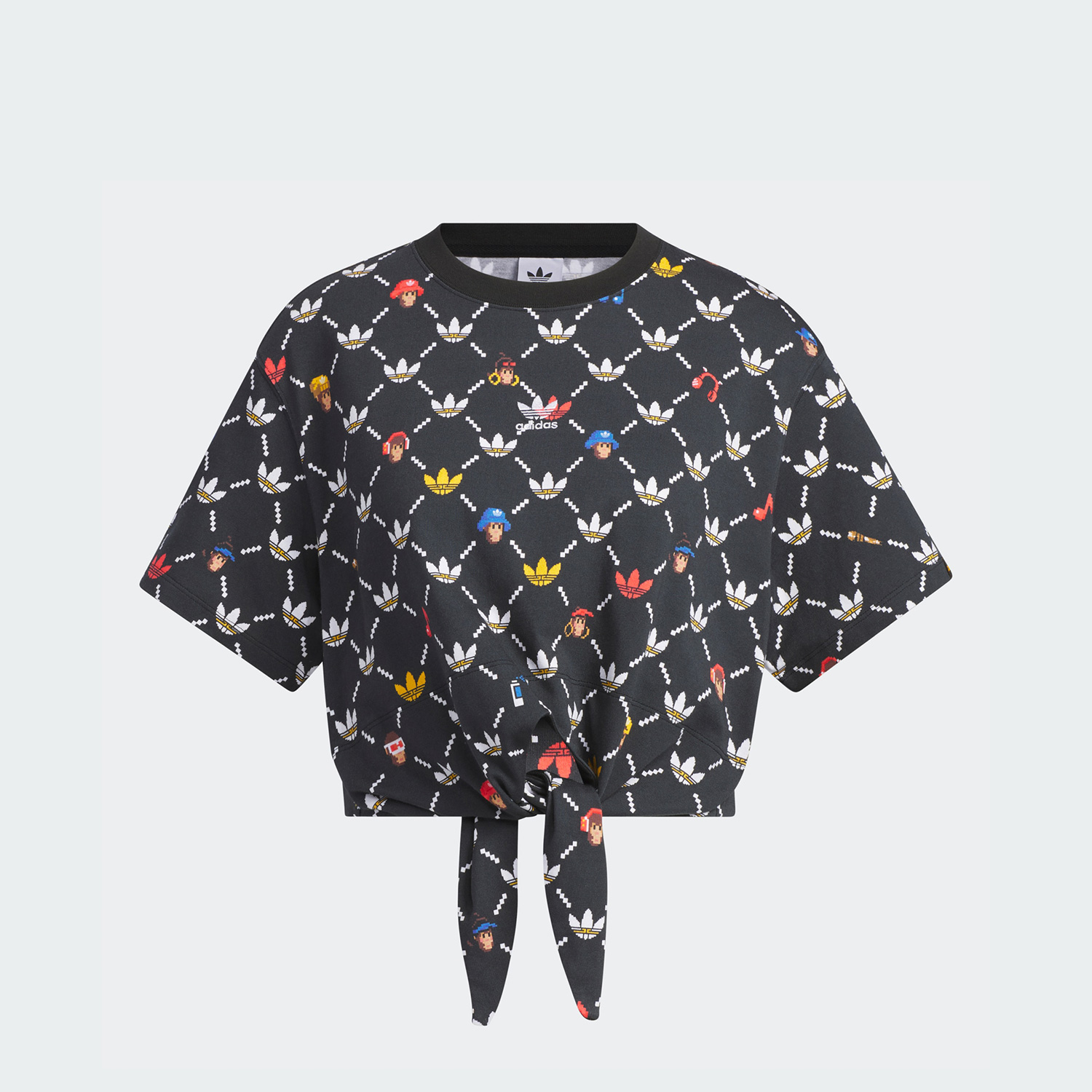 Adidas Original Monkey Kingdom IP1769 Black IP1770 Black Tees 