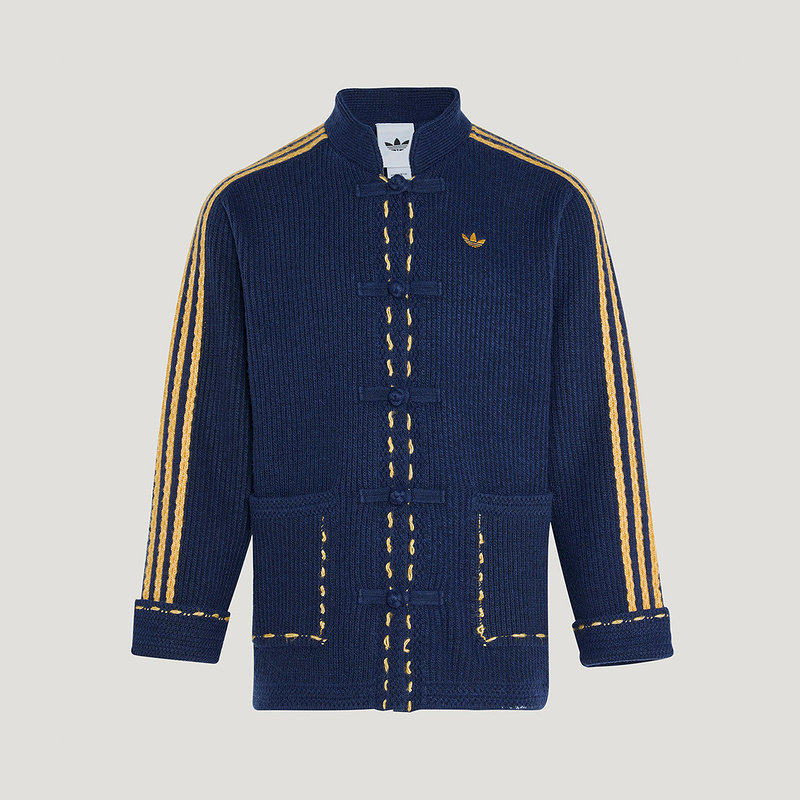 Original Adidas Originals New Year FW25 KNIT JACKET Unisex KR5065 and KR5064