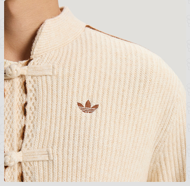 Original Adidas Originals New Year FW25 KNIT JACKET Unisex KR5065 and KR5064