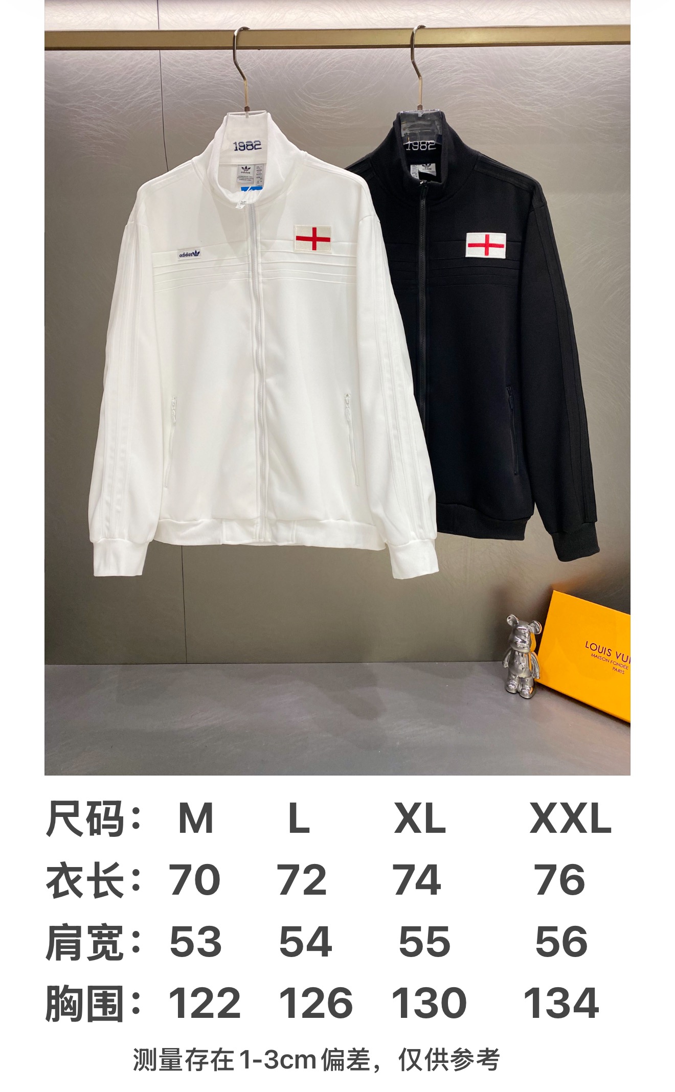 Original Adidas England Jacket 2 Colors World cup jacket